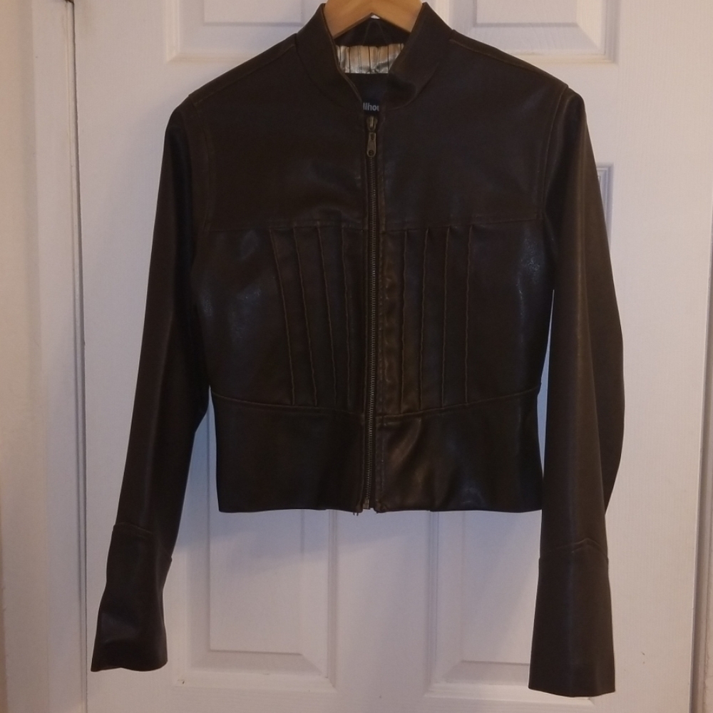 Dollhouse Faux Leather Jacket Size M
